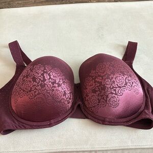 Soma Burgundy Bra